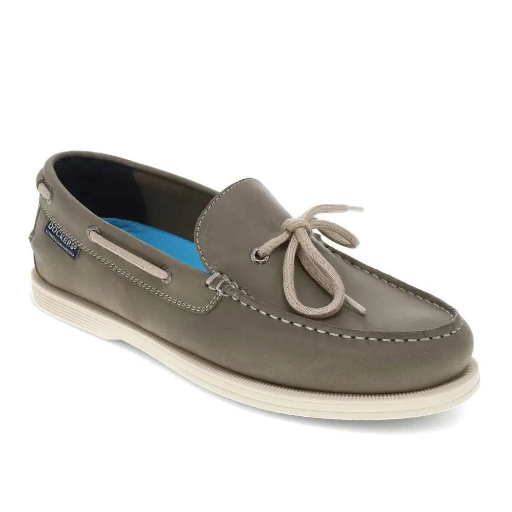 Dockers Mens Darnell Genuine Leather Boat Shoe Slip On