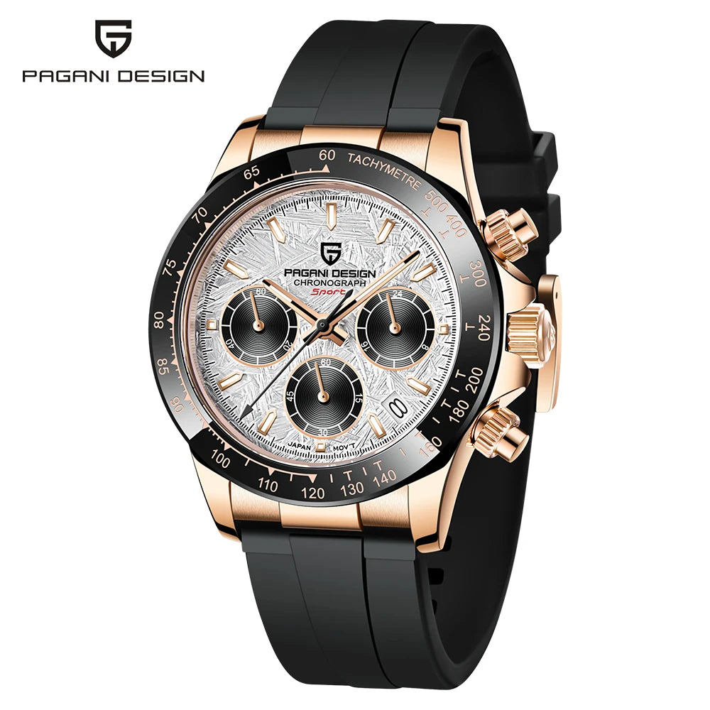 Pagani Design Men's Quartz Business Chronograph Wristwatch