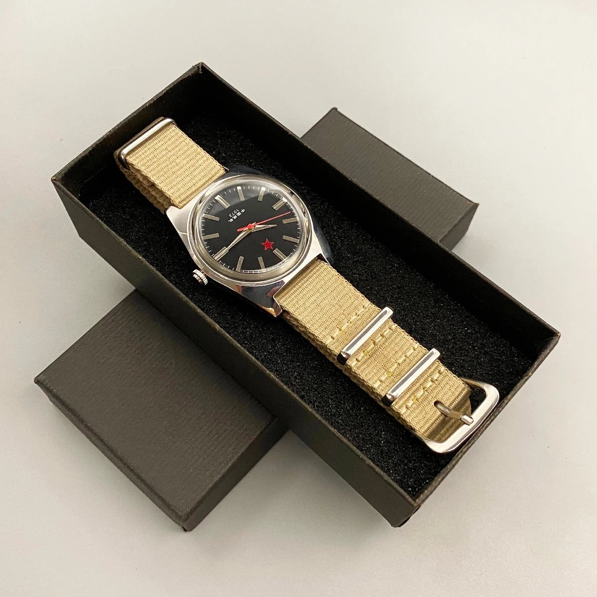 Men's Mechanical Watch Stainless Steel Case 7120 Movement Retro Dress