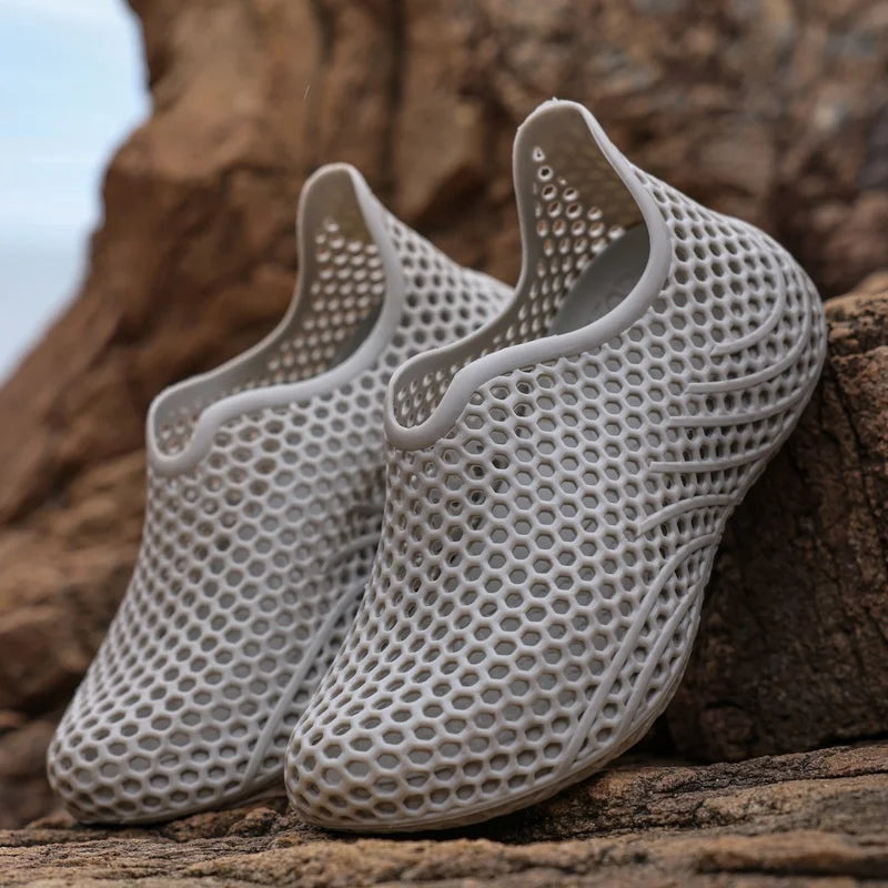 Breathable Lightweight 3D Hole Sandals For Casual Outdoor Beachwear