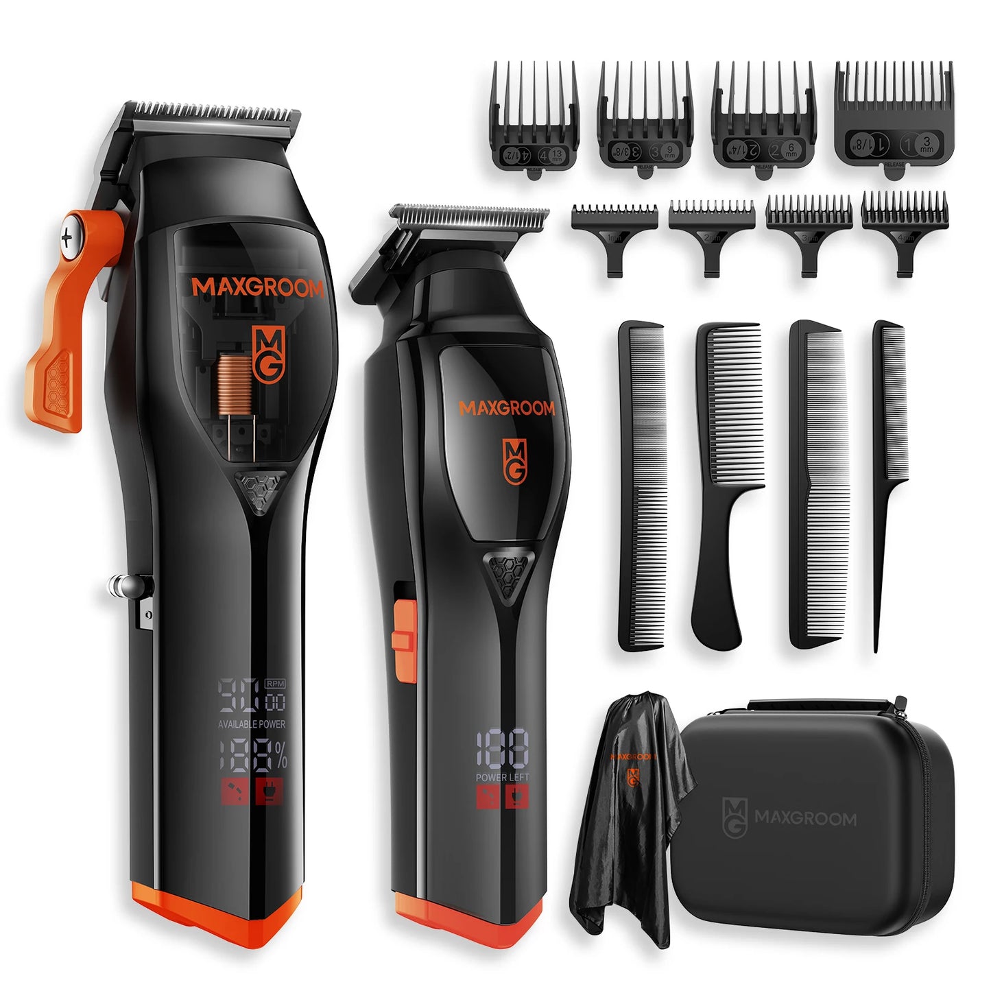 MAXGROOM Professional Cordless Hair Clippers For Men Home Kit