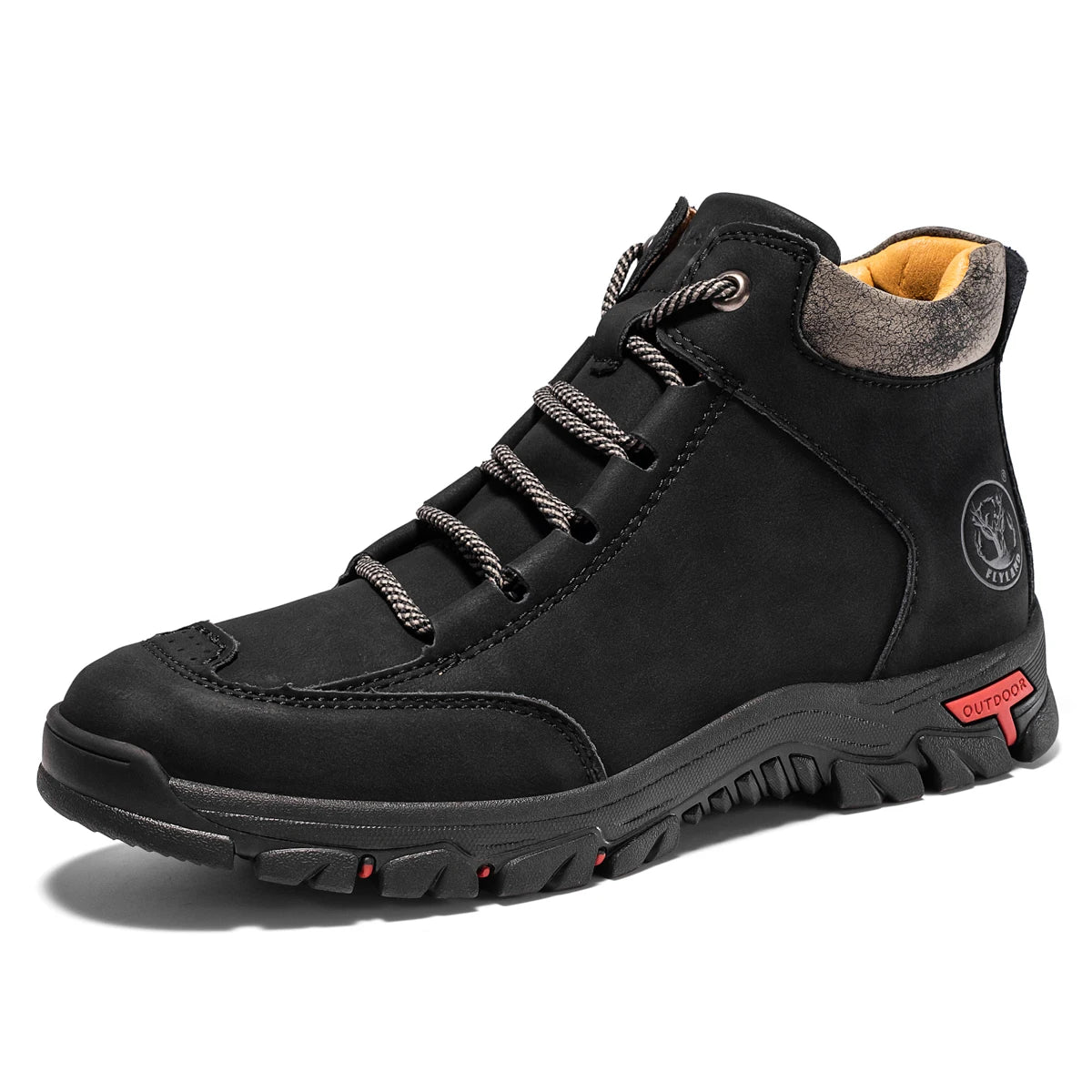 Flyland Men's Vintage Chukka Boots Top Layer Cowhide Leather