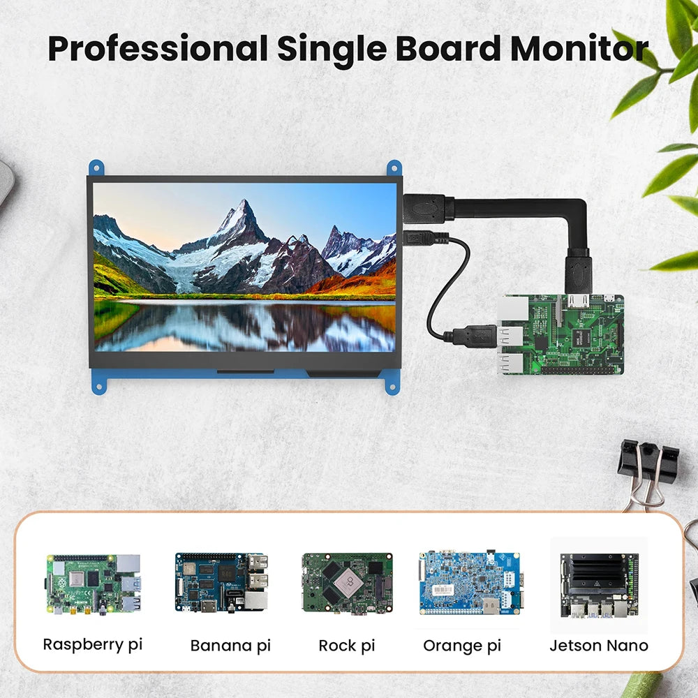 Eyoyo Raspberry Pi Touchscreen Monitor 1024x600 IPS HDMI