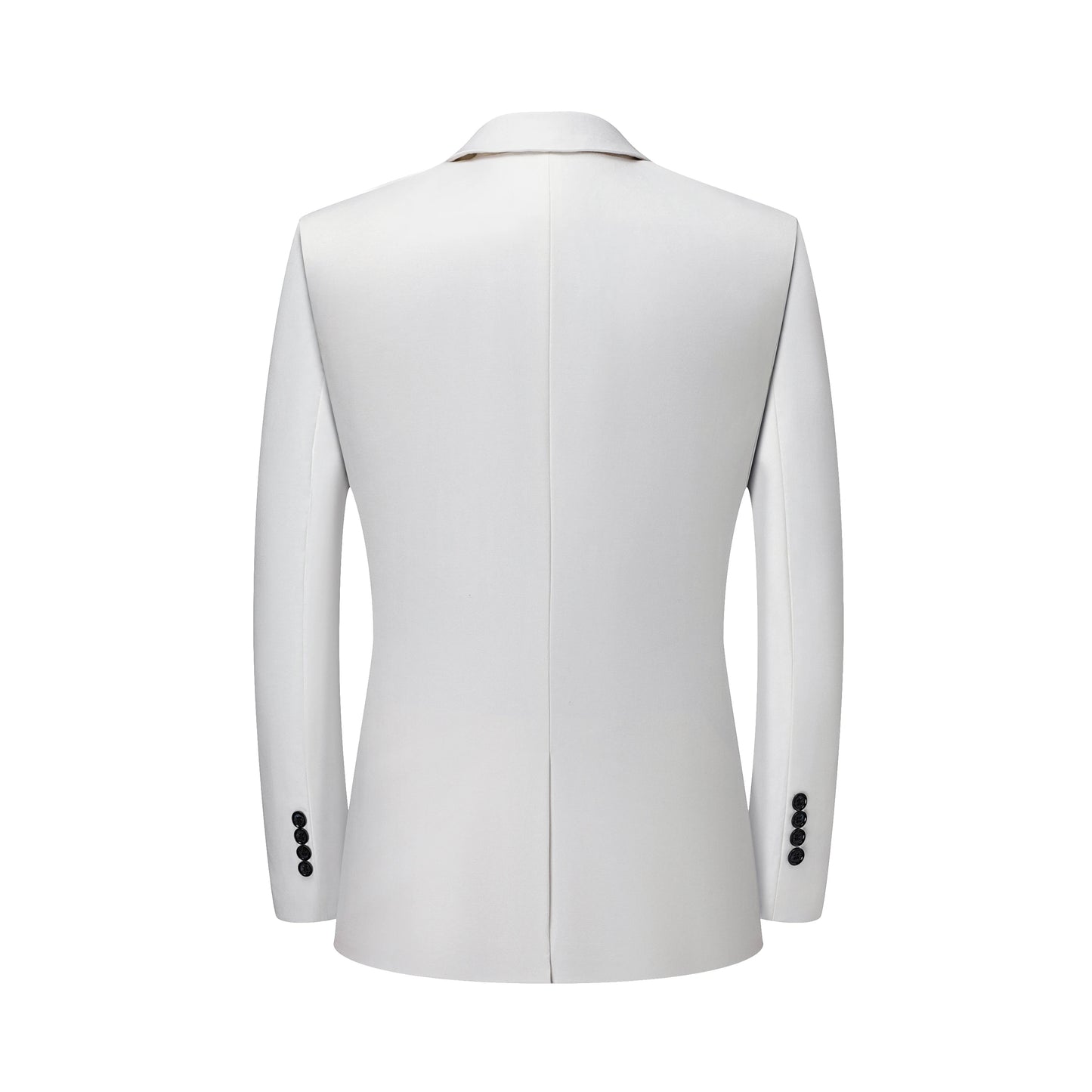 Men's Four Seasons Slim Fit Two Piece Suit Anti Wrinkle Polyester