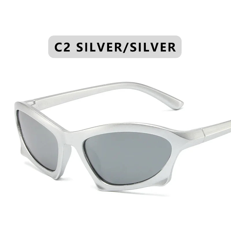 BULIAN Luxury Punk Sports Sunglasses UV400 Fashion Eyewear