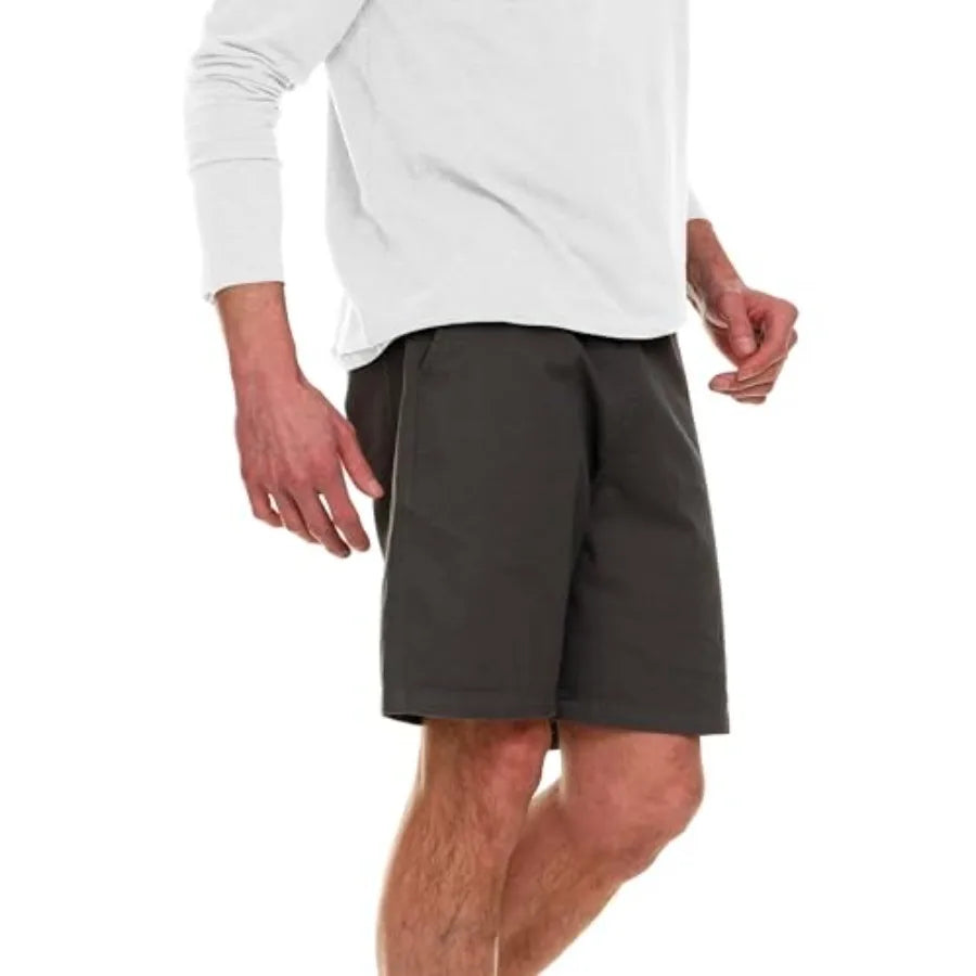 Wrangler Twill Casual Shorts With Elastic Waist For Men