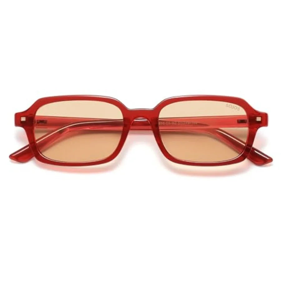 Retro Square Polarized Sunglasses With UV Protection