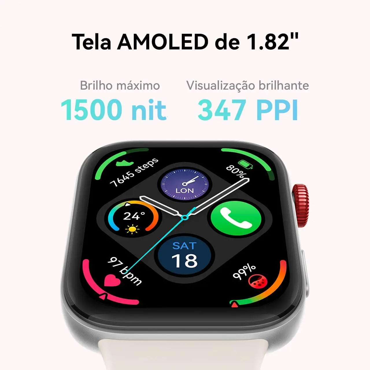 HUAWEI Watch FIT 3,1.82" AMOLED Display ,Ultra-Slim Design,All-Round Fitness Management,Comprehensive Health Managment,Durable