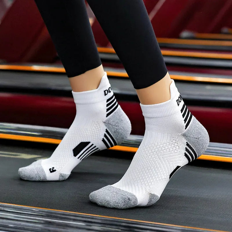 Marathon Running Socks For Men And Women Cushioned Ankle Socks