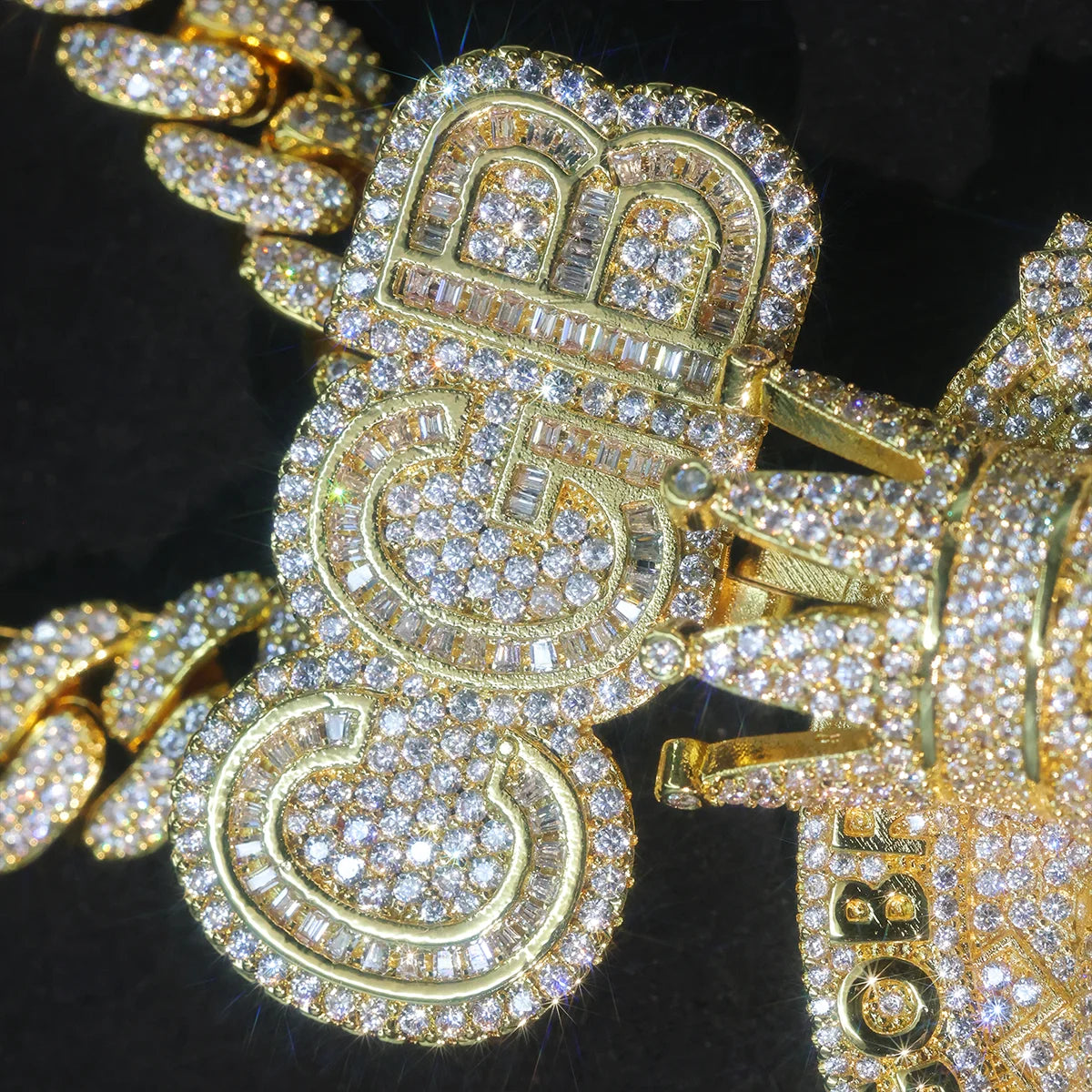 Lyee Cyee Hip Hop Chimpanzee Pendant With 5A Cubic Zirconia