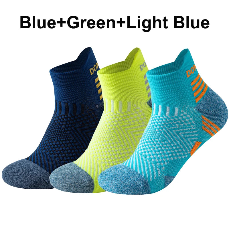 Marathon Running Socks For Men And Women Cushioned Ankle Socks