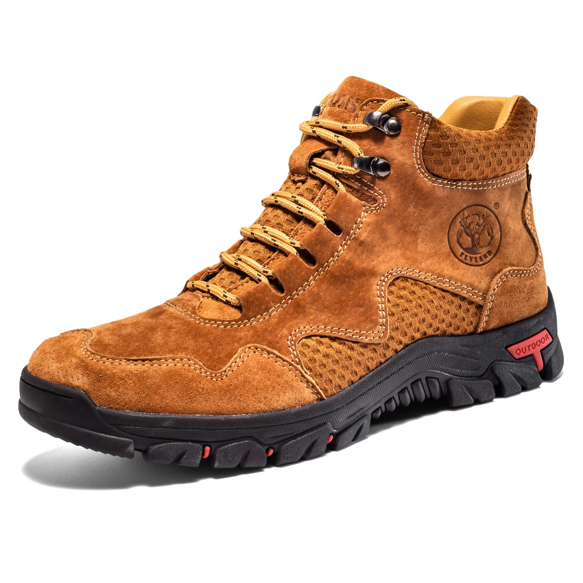 FLYLAND Men's Fashion Sneakers Chukka Boots Breathable Casual Shoes