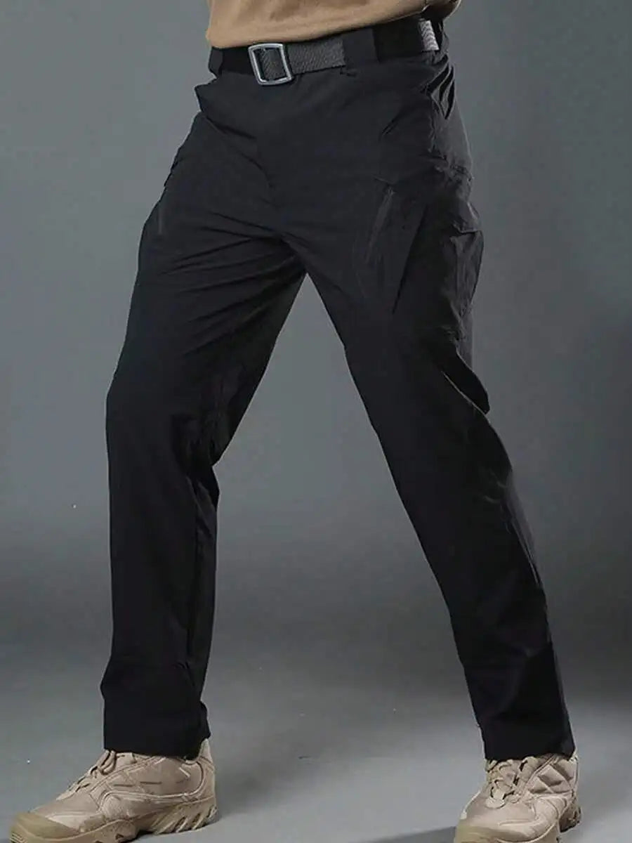 Waterproof Cargo Pants For Men Lightweight Durable Multi Pocket Outdoor Hiking Work Pants