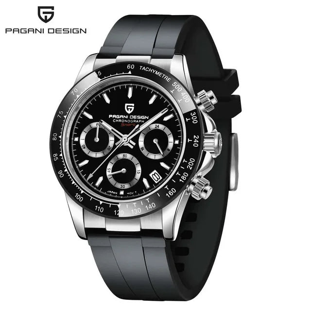 Pagani Design Men's Quartz Business Chronograph Wristwatch