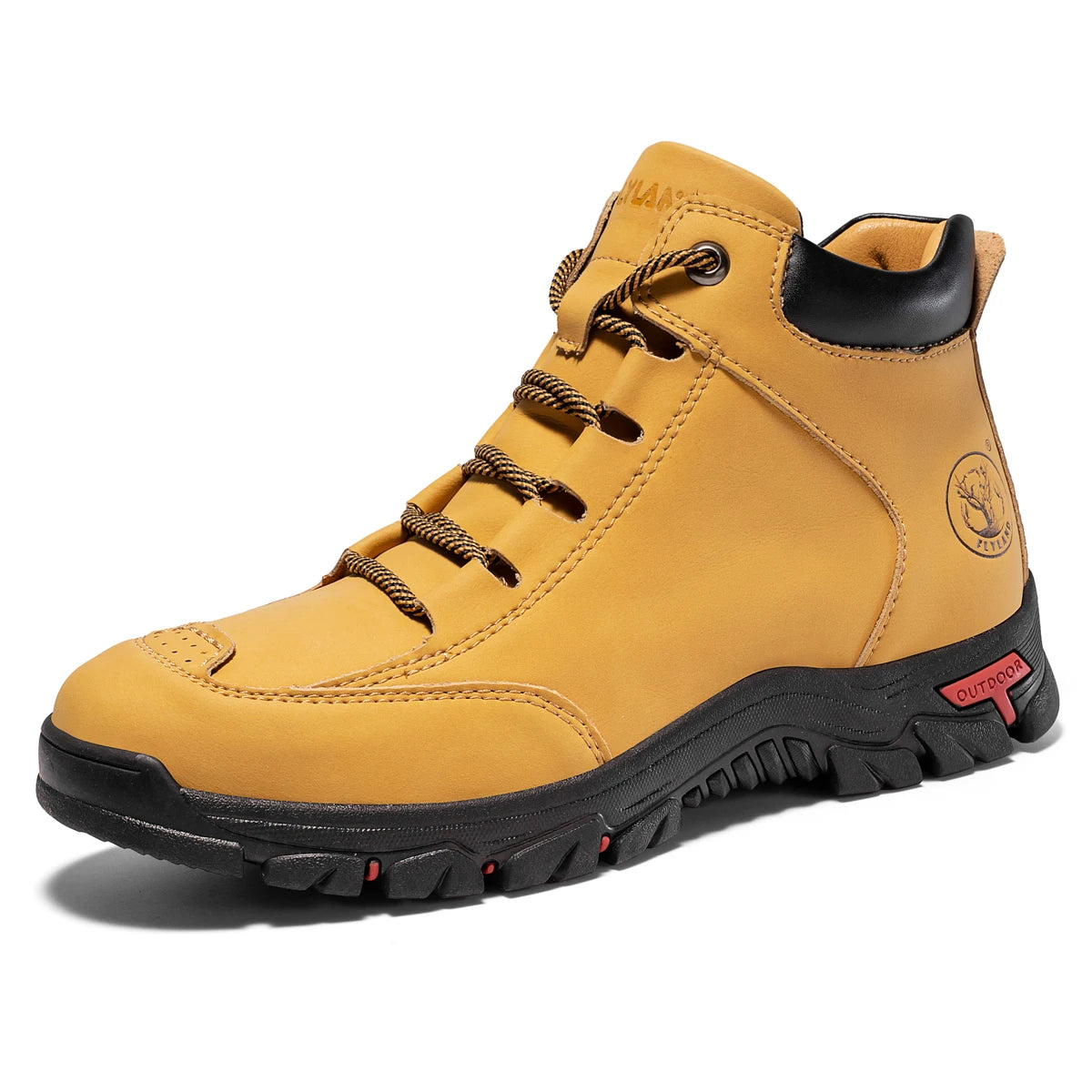 Flyland Men's Vintage Chukka Boots Top Layer Cowhide Leather