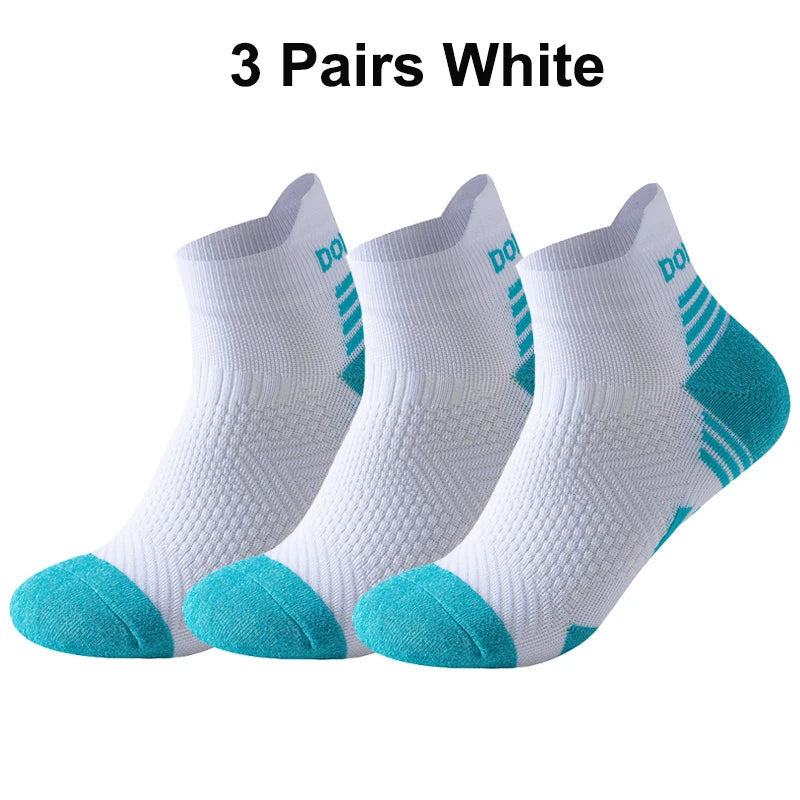 Marathon Running Socks For Men And Women Cushioned Ankle Socks