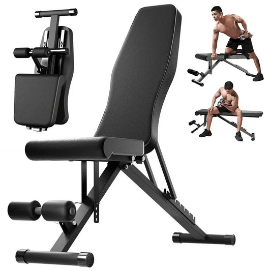 Weight Bench Full Body Workout Dumbbell Bench Press 1000 Lbs Capacity