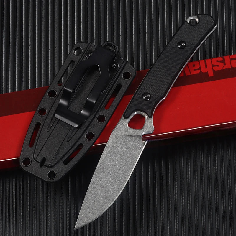 Ks 2048 Fixed Blade Portable Edc Utility Knife With Sheath
