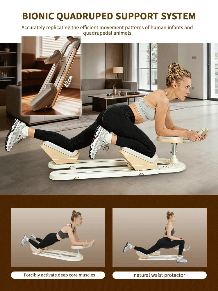 Back Stretch Trainer Spinal Twist Machine for Waist and Abs