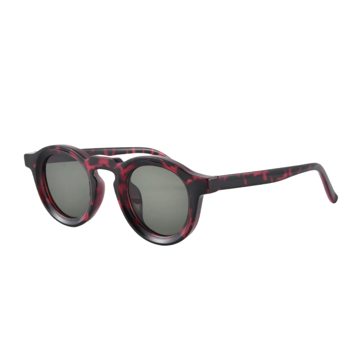 Chuban Round Sunglasses UV400 Clear Lens Women Men Punk Style