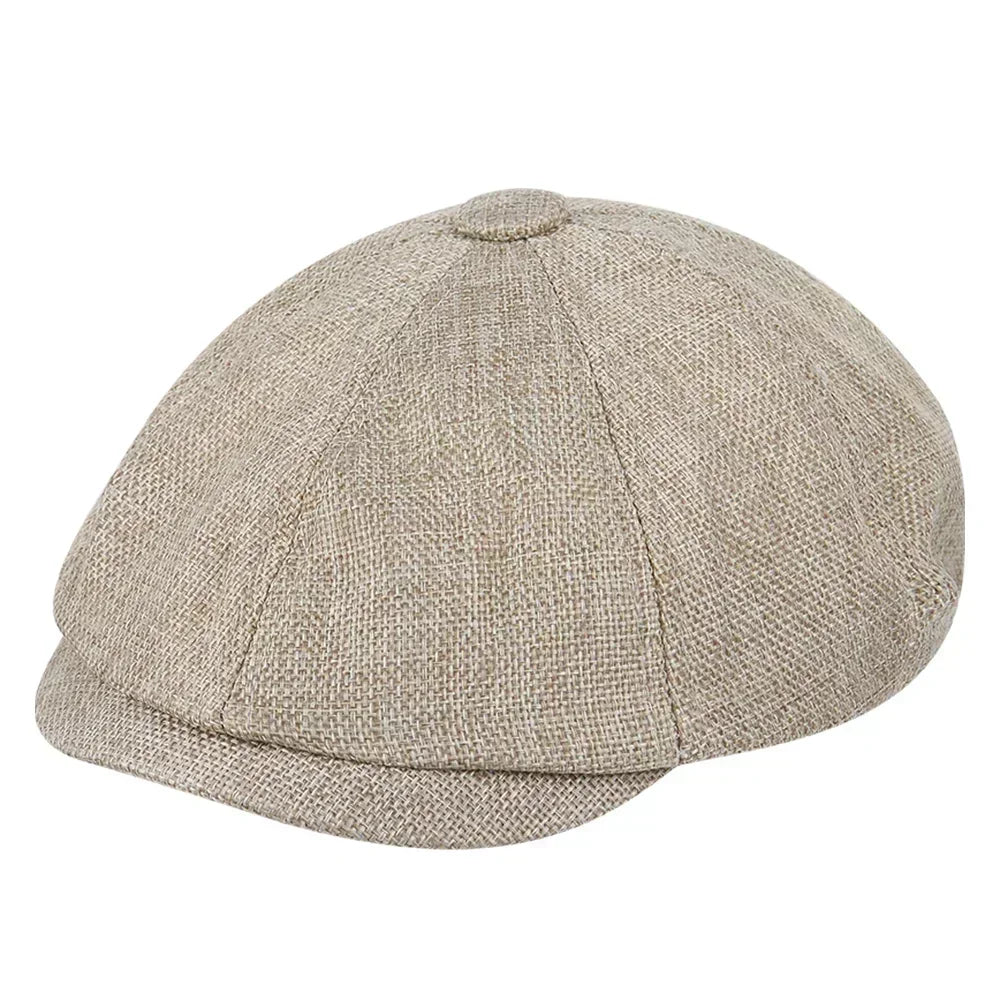 Peaky Blinders Style Beret Hat For Men And Women Winter Tweed Flat Cap