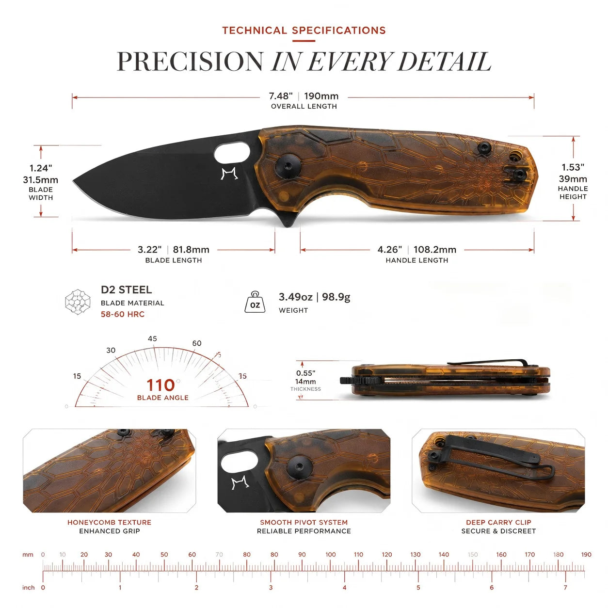 Tactical Folding Stainless Steel Survival Camping Utility Knife