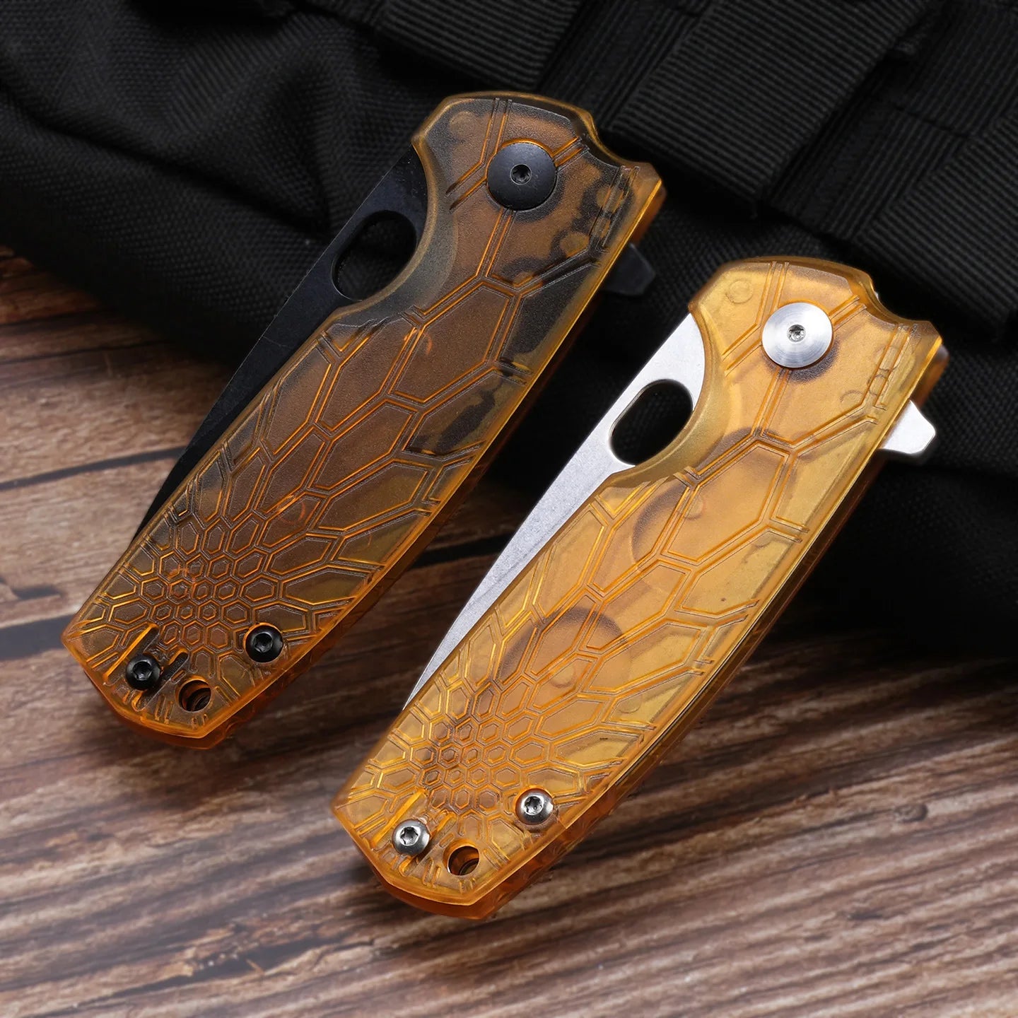 Tactical Folding Stainless Steel Survival Camping Utility Knife
