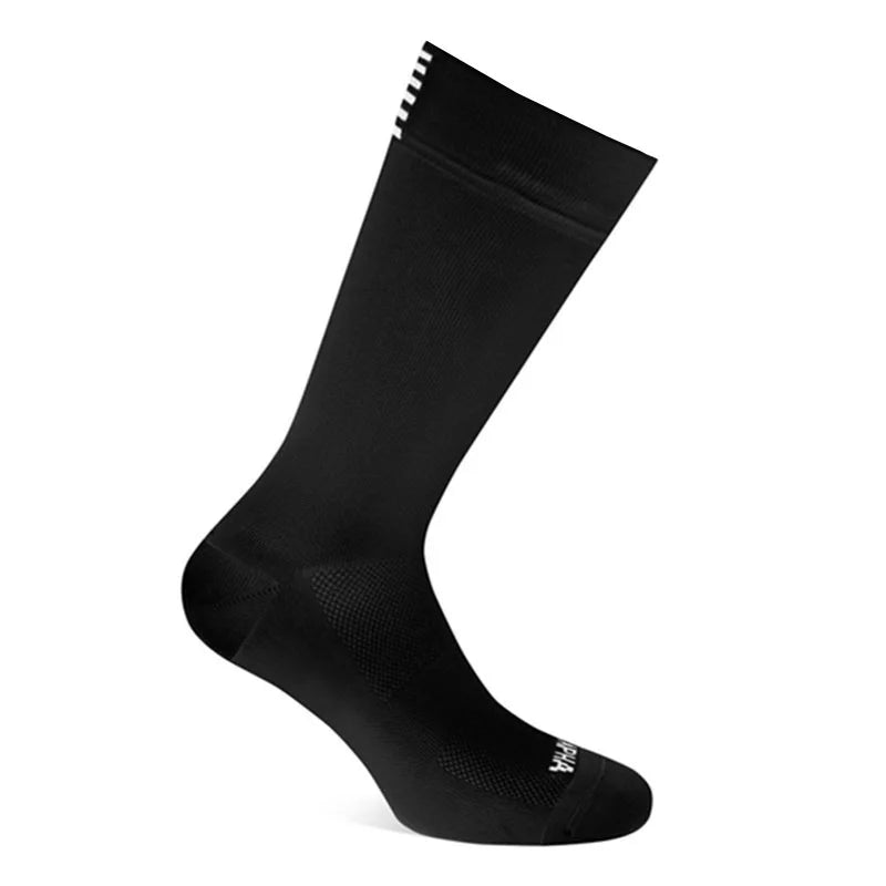 Men Cycling Socks Mesh Breathable Road Bike Socks 4 Pack