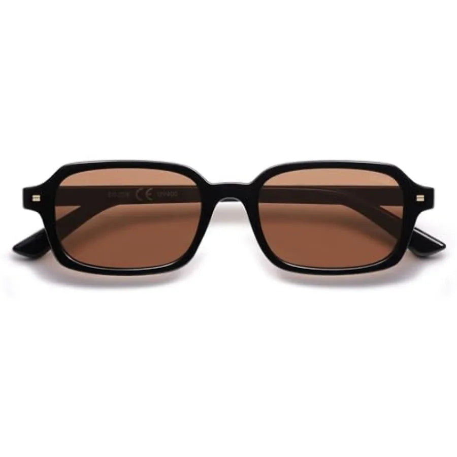 Retro Square Polarized Sunglasses With UV Protection