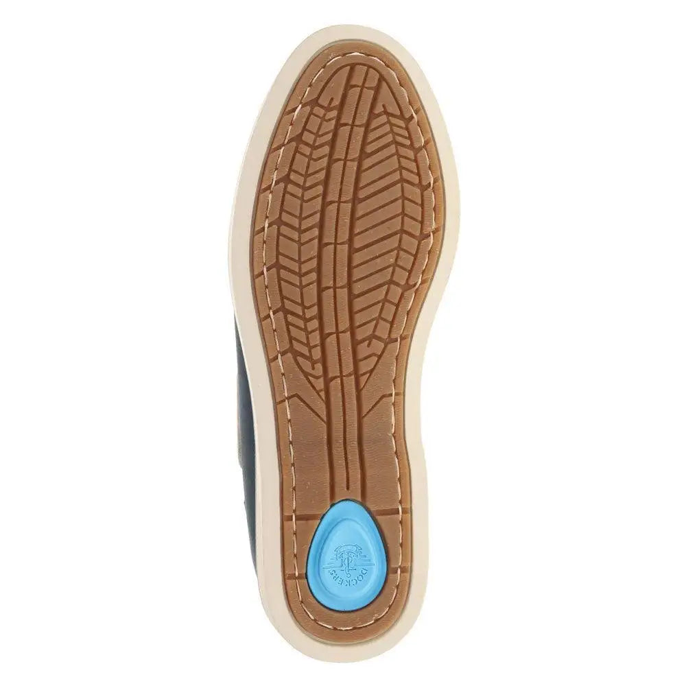 Dockers Mens Darnell Genuine Leather Boat Shoe Slip On