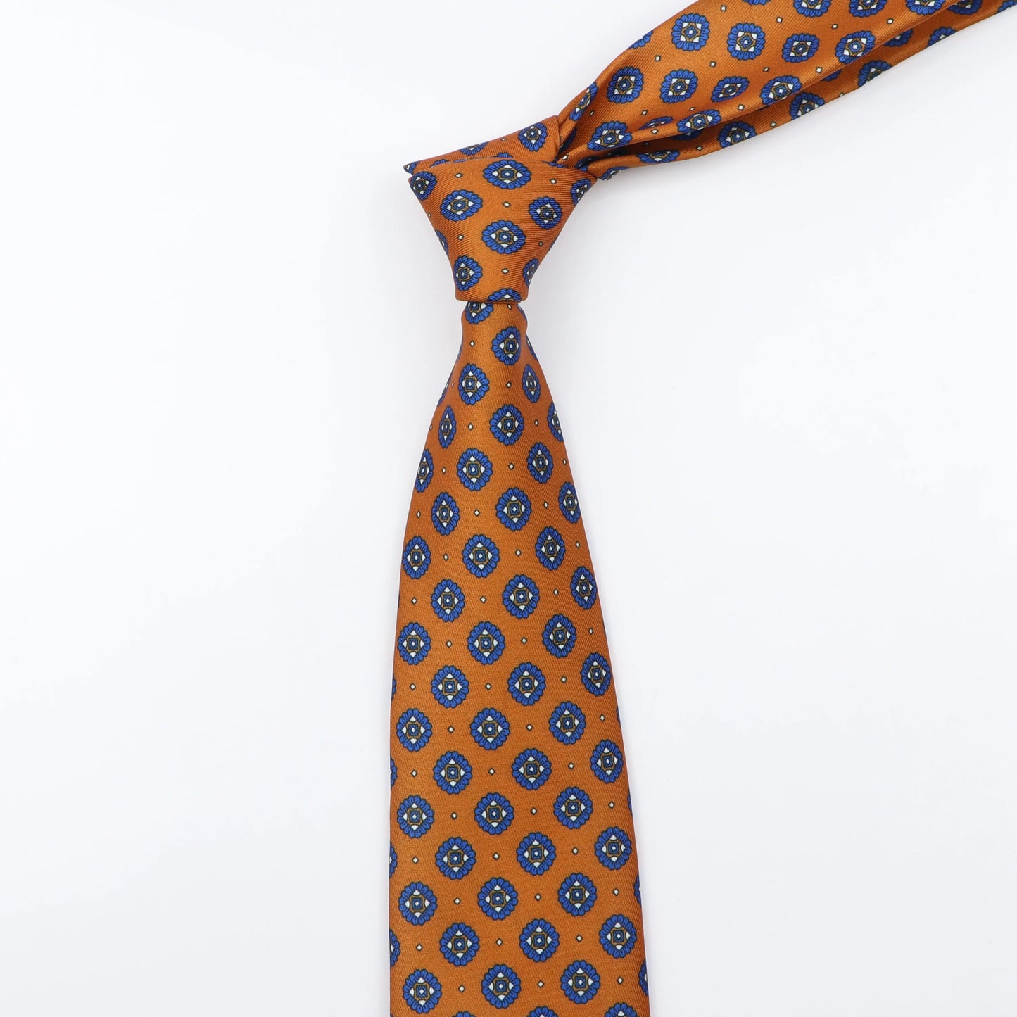 ZLQGOU Mens Polyester Graffiti Maths Fruits Animal Print Necktie