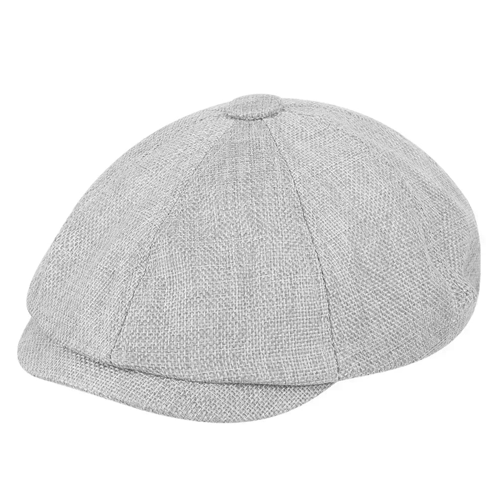 Peaky Blinders Style Beret Hat For Men And Women Winter Tweed Flat Cap