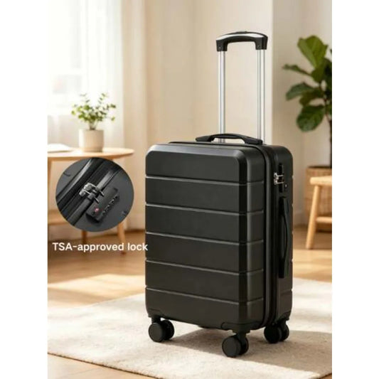 Expandable ABS Hardside Spinner Luggage With Secure Lock