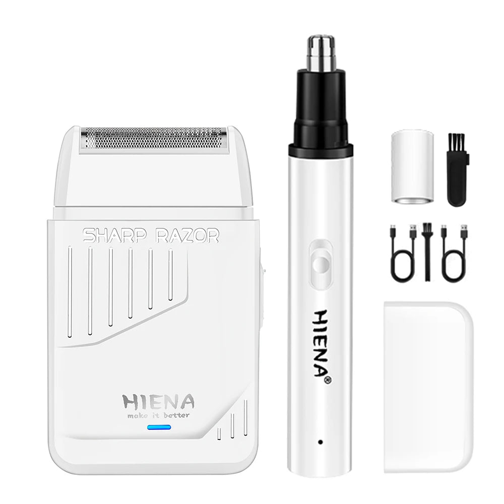 HIENA Pro Hair Clippers Kit Rechargeable Trimmer Set for Men
