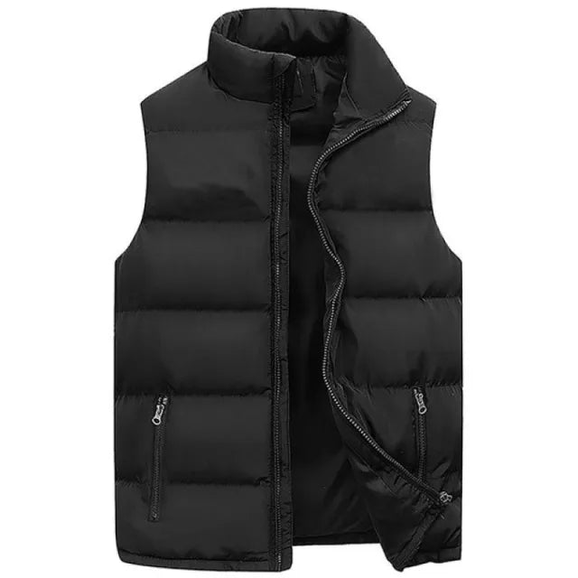 Aiwetin Mens Sleeveless Warm Winter Waterproof Jacket