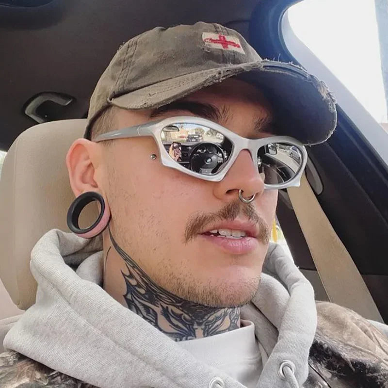 BULIAN Luxury Punk Sports Sunglasses UV400 Fashion Eyewear