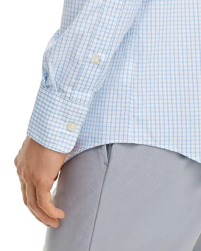 Peter Millar Hanford Performance Twill Button Down Casual Classic Shirt