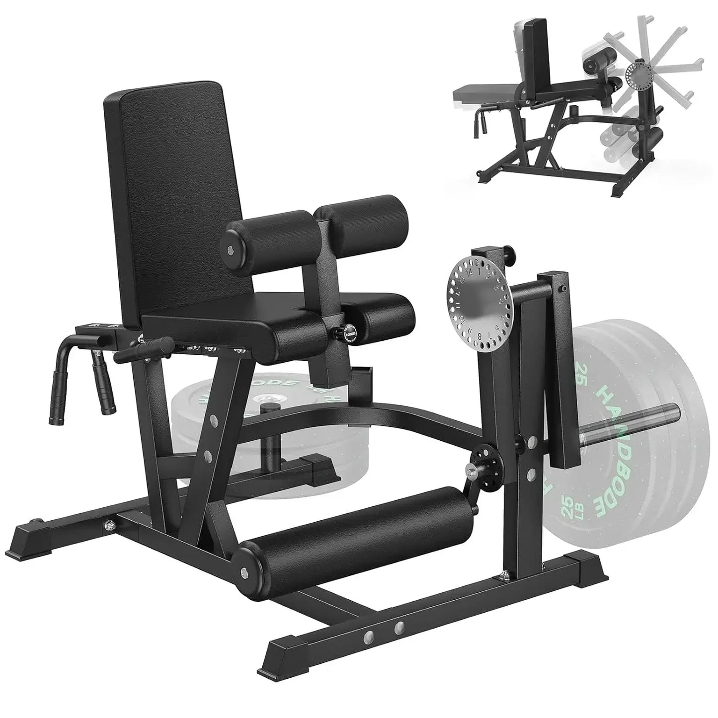 Leg Extension And Curl Machine 800 Lb For Home Gym