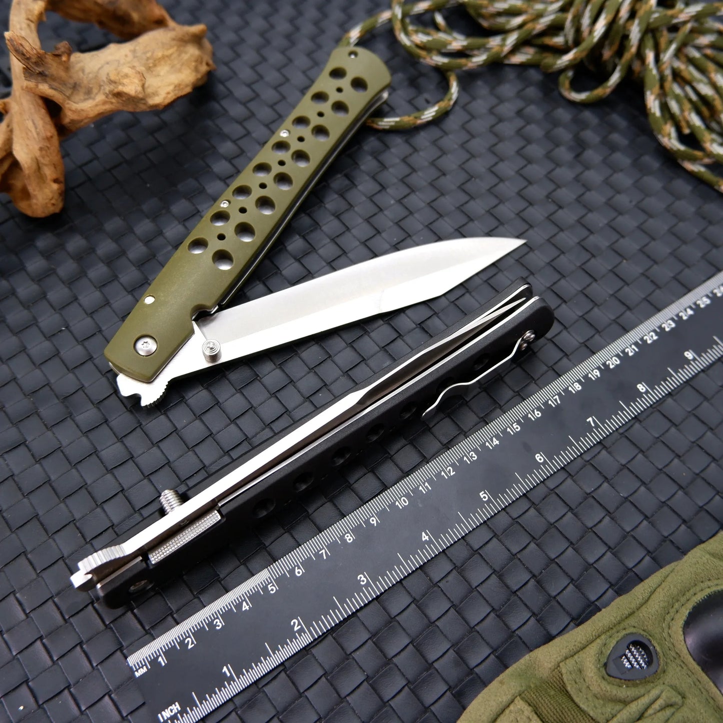 Ti Lite S35VN Tactical Folding Flipper Knife Outdoor Survival EDC
