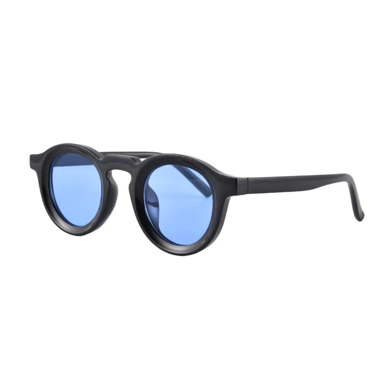 Chuban Round Sunglasses UV400 Clear Lens Women Men Punk Style