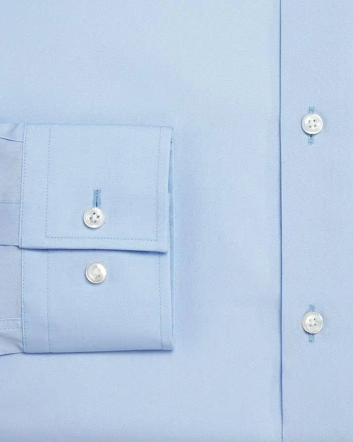 Hugo Boss Slim Fit Solid Cotton Men Casual Dress Shirt