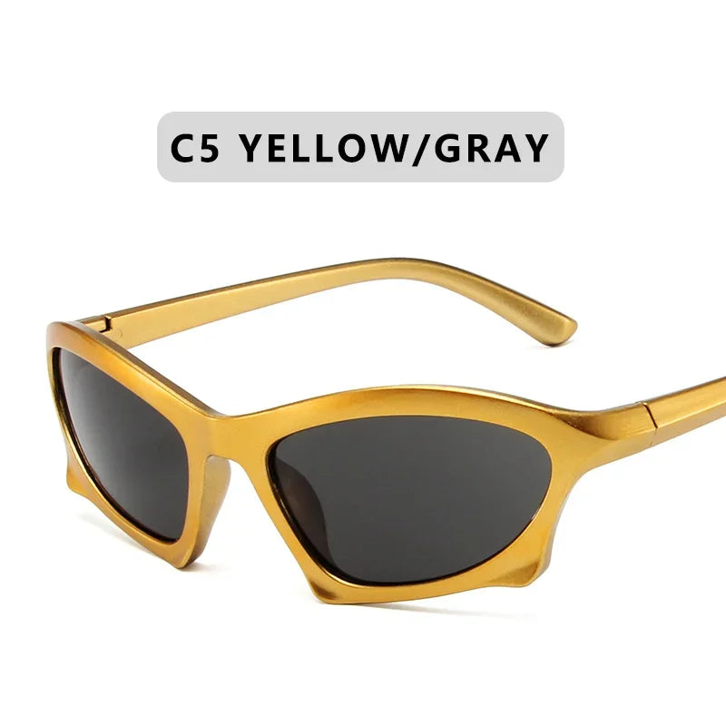BULIAN Luxury Punk Sports Sunglasses UV400 Fashion Eyewear