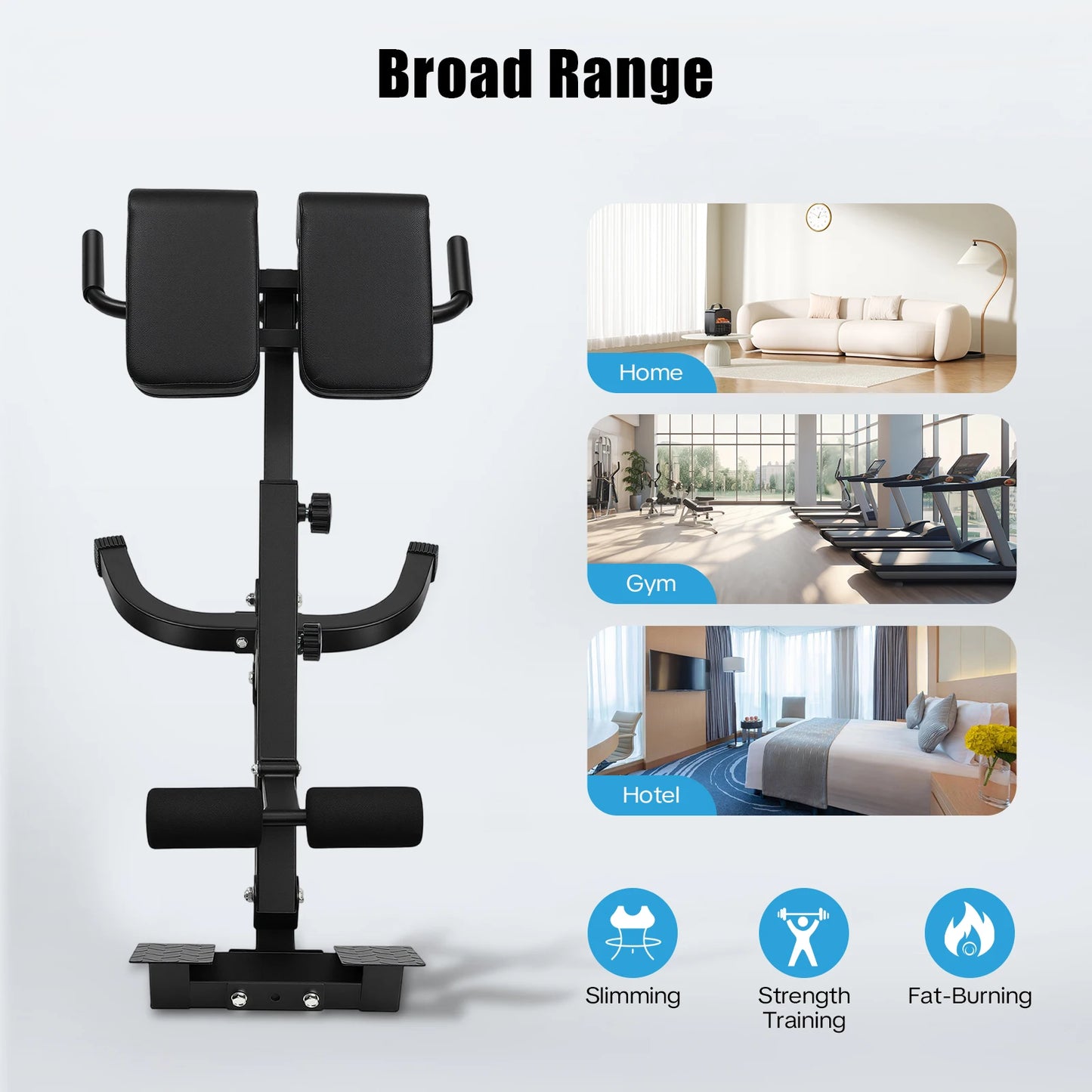 Roman Chair Back Extension Machine For Abdominal Core Training