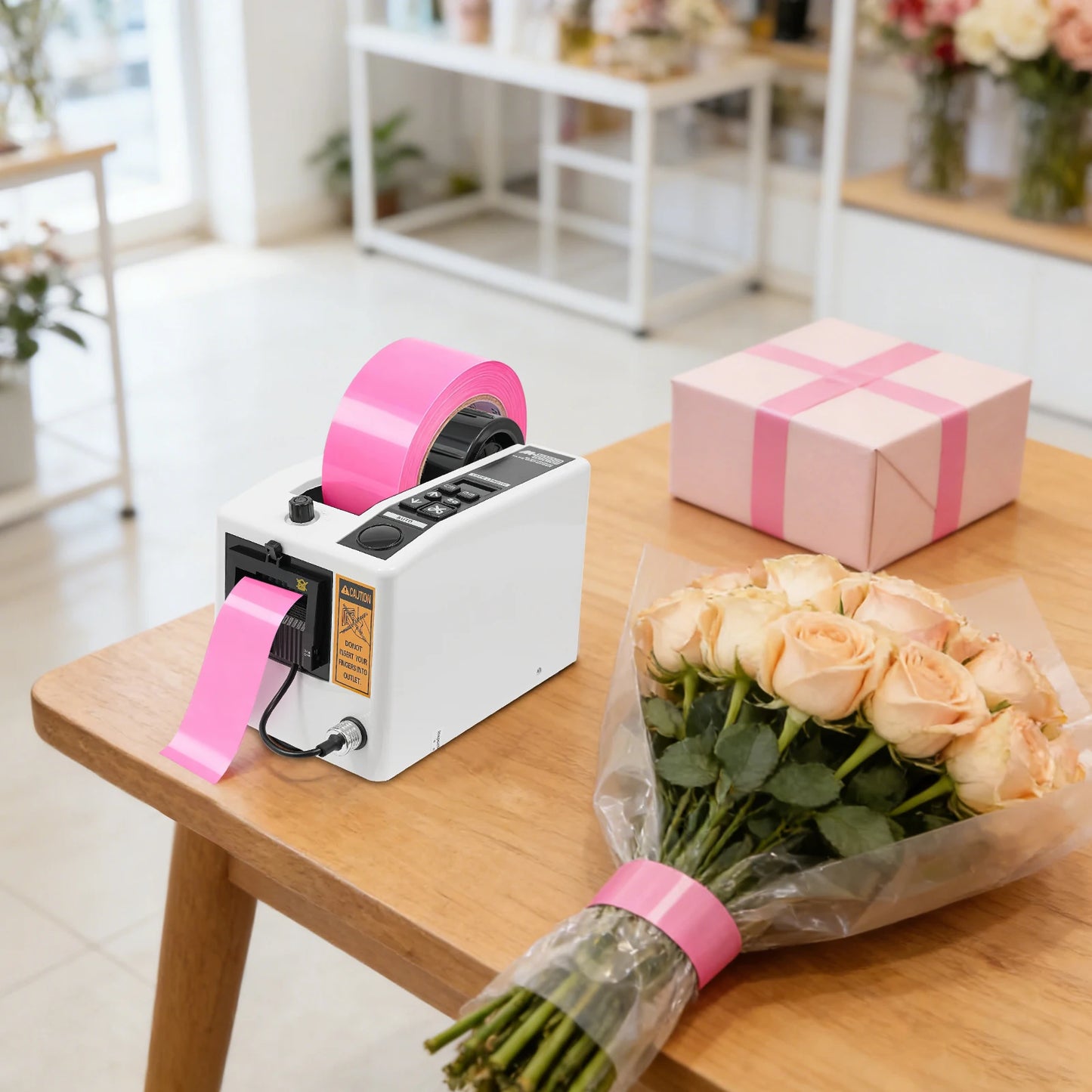 Automatic Tape Dispenser Electric Cutter For Wrapping And Packing