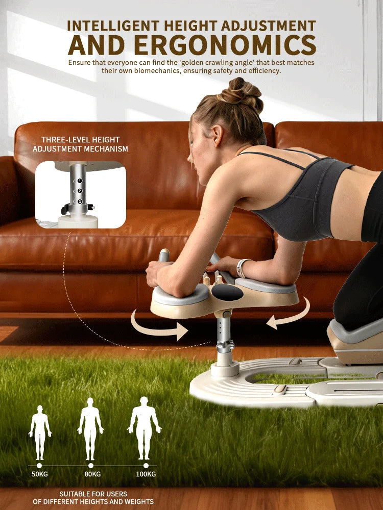 Back Stretch Trainer Spinal Twist Machine for Waist and Abs