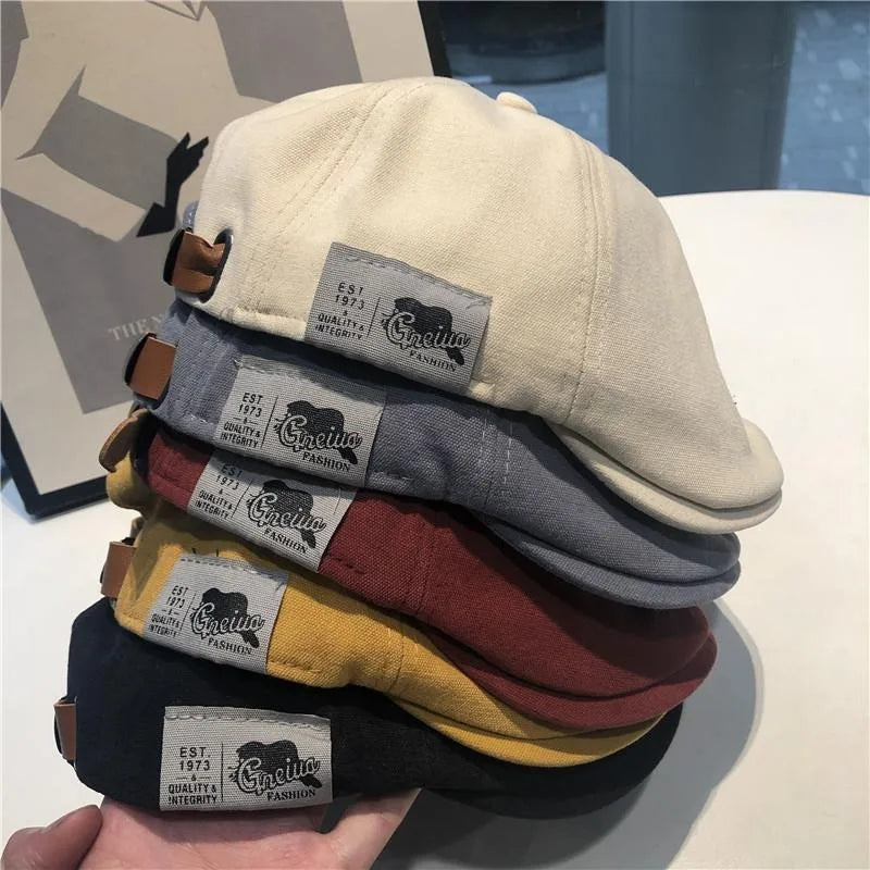 GORMEYPSA Cotton Peaky Blinders Beret Hat For Men And Women