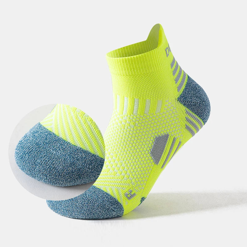 Marathon Running Socks For Men And Women Cushioned Ankle Socks