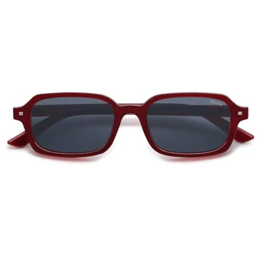 Retro Square Polarized Sunglasses With UV Protection