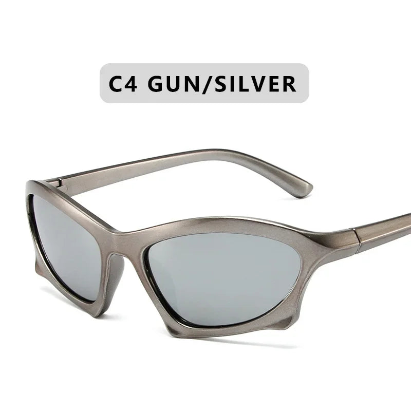 BULIAN Luxury Punk Sports Sunglasses UV400 Fashion Eyewear