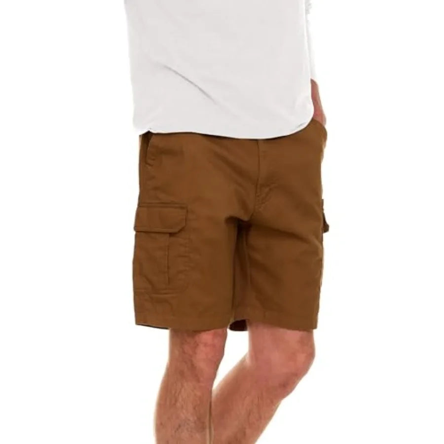 Cargo Shorts for Men Stretch Twill Casual Outdoor Utility Shorts